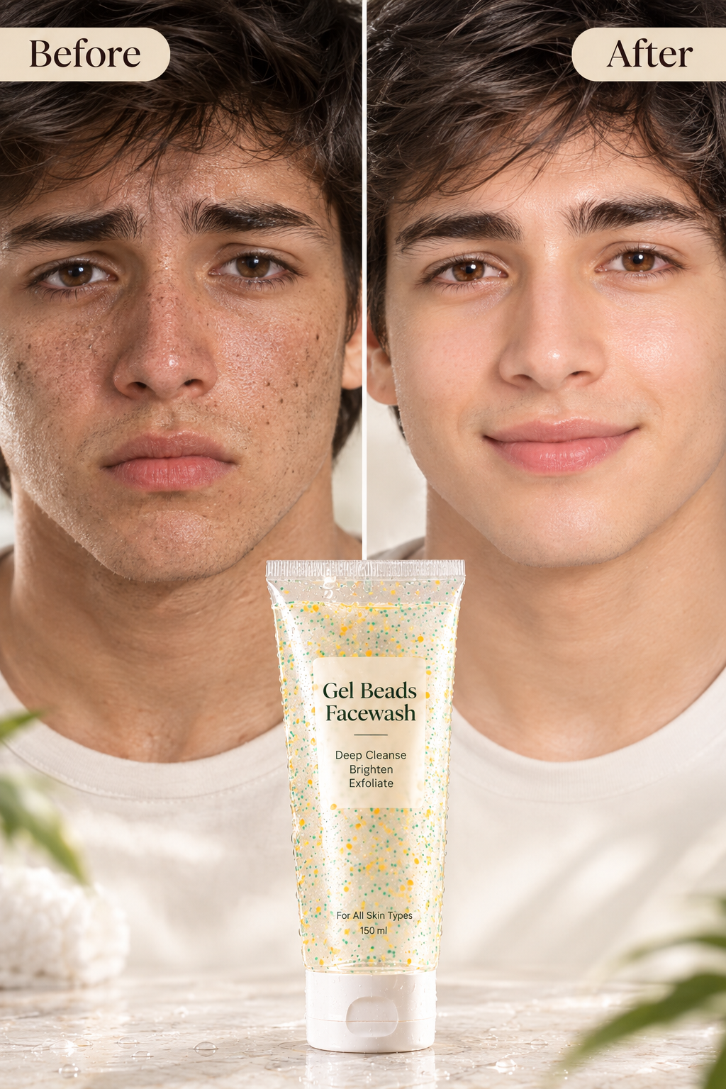 Gel Beads Facewash