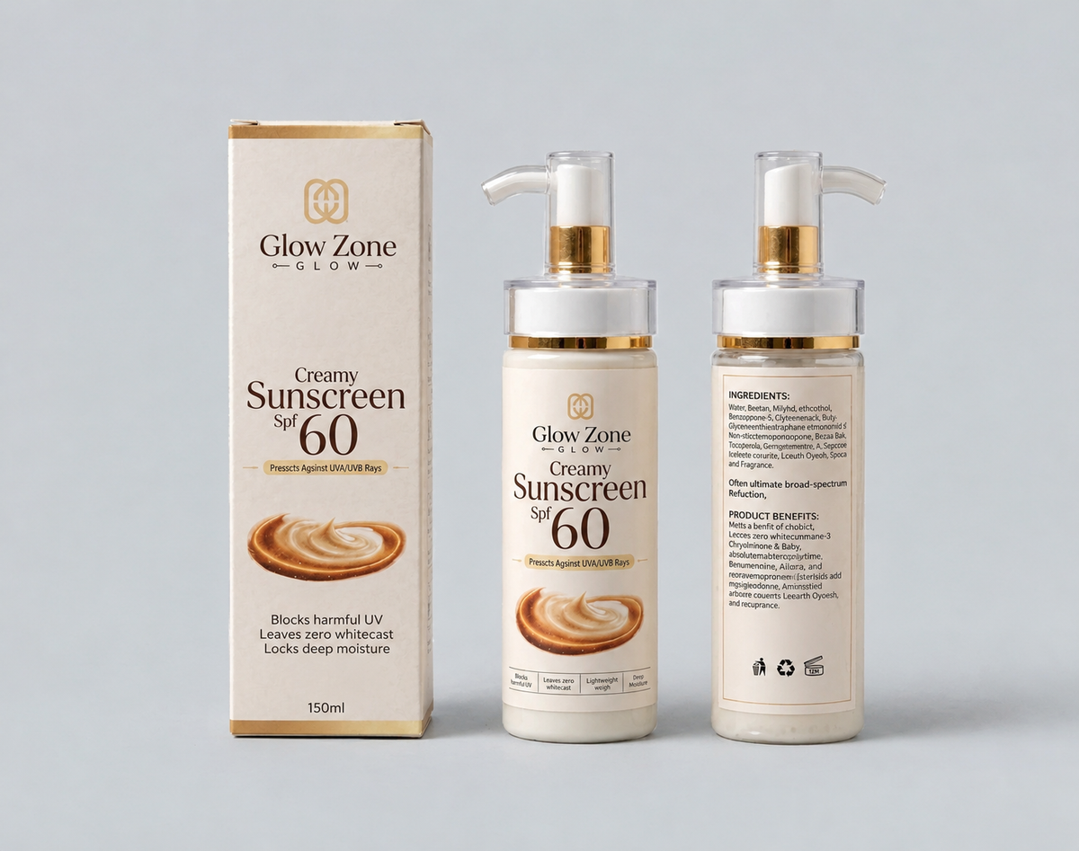 Creamy Sunblock SPF 60